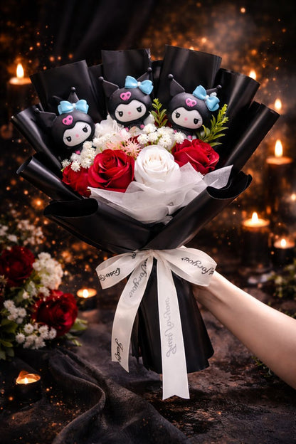 Kitty Love Bouquet™ - Bukiet z prezentem